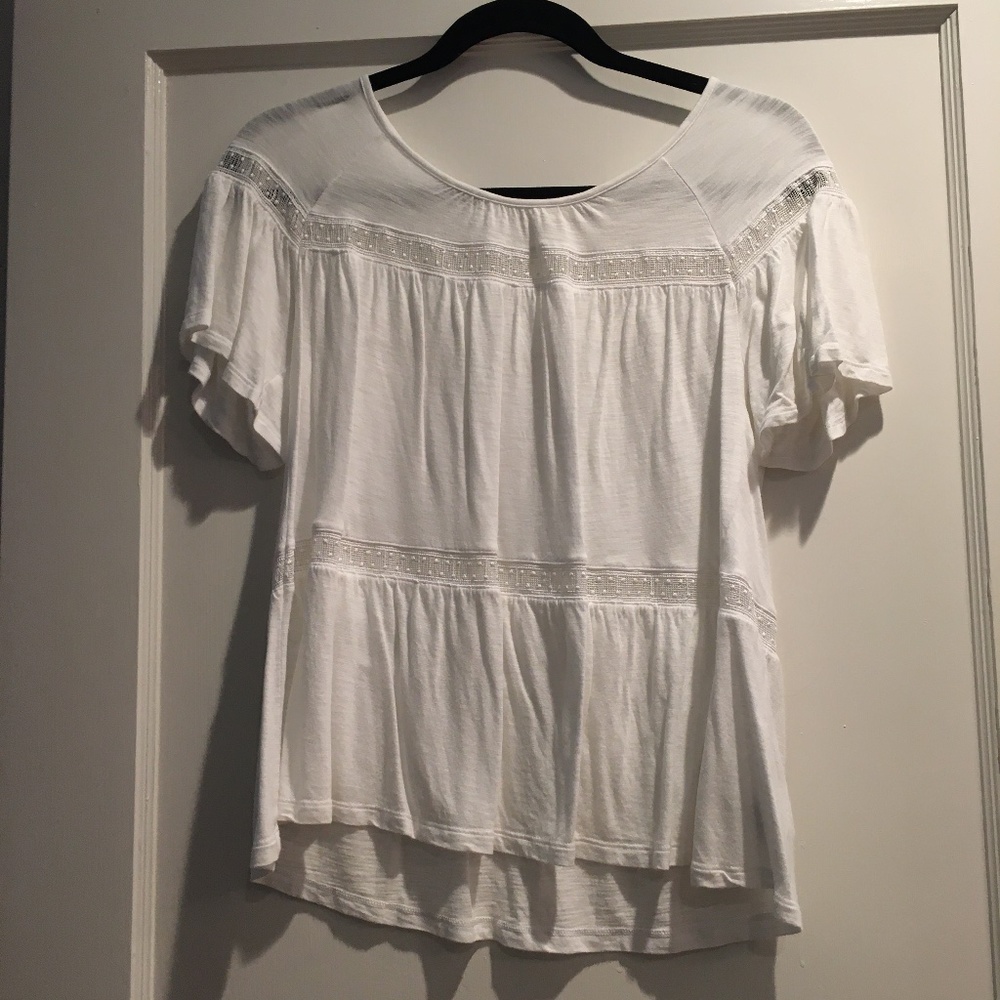 Flowy white blouse